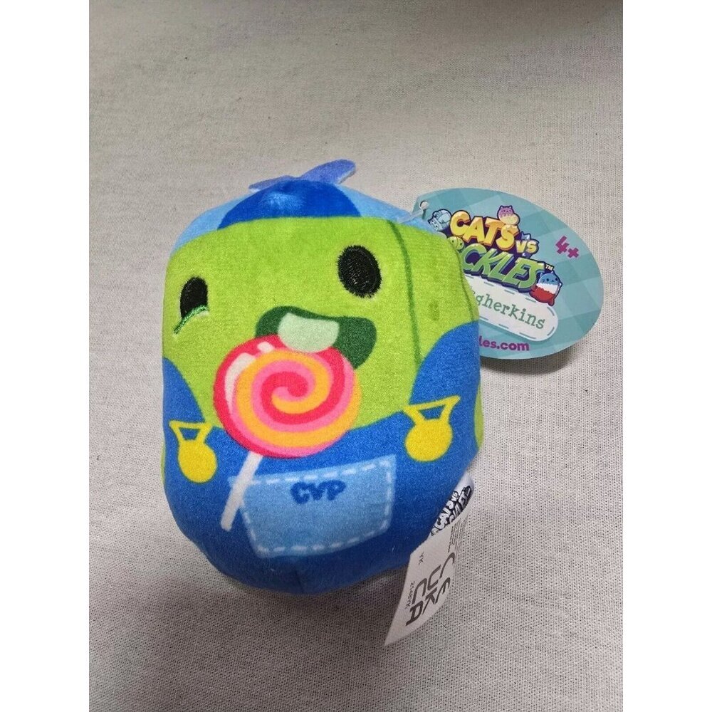 Cats Vs Pickles #06 Lil CUKE Soft Bean Bag Plush- With Tags